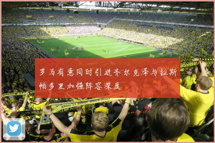 罗马有意同时引进齐尔克泽与拉斯帕多里加强阵容深度